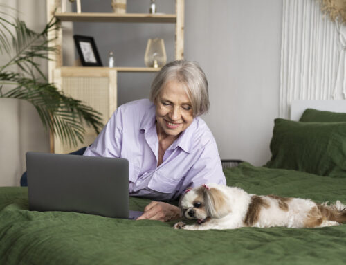 Pets ajudam no bem-estar dos idosos